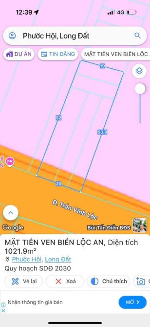 MẶT TIỀN ĐƯỜNG VEN BIỂN - CÁCH BÃI TẮM LỘC AN CHỈ 2KM  🌈DT 1021M2 - 7