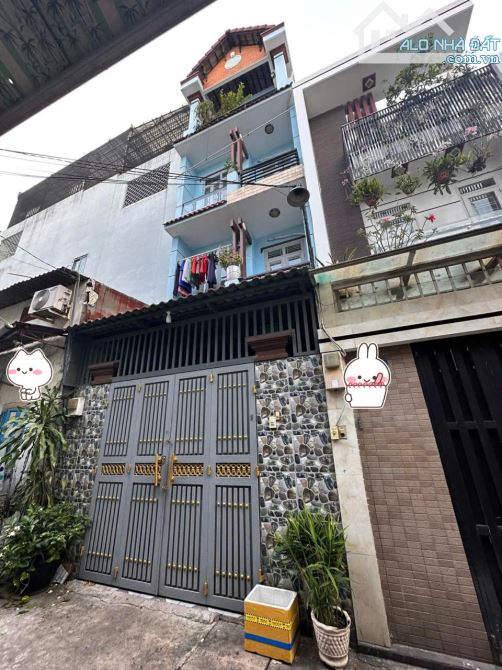 Bán nhà 65m2.4 tầng. Trần Thị Trọng.phường 15.TÂN BÌNH. 8.5T