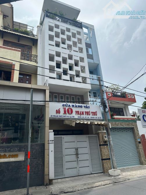 Siêu Phẩm Nhà MT Phạm Phú Thứ P11 Q.Tân Bình DT:5x25m 5 Tầng -TM HĐT:80tr Giá:23Tỷ