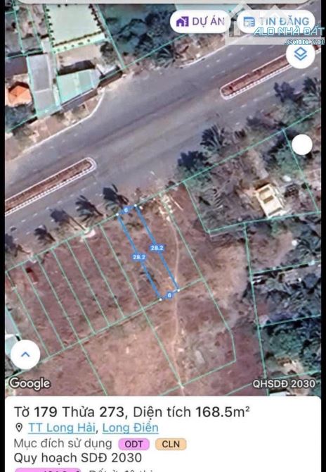 Cách bãi tắm Long Hải 1,5km 6x28m sẵn 73tc giá chỉ 3tỷ500 - 10