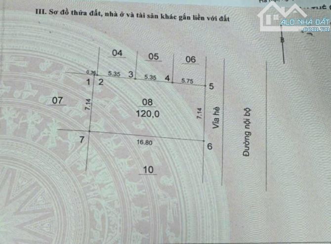Bán Nhà Liền Kề 2 tầng Phân Lô, ô tô tránh, vỉa hè Xuân Đỉnh 120m2 MT 7,4m chỉ 29 tỷ - 1