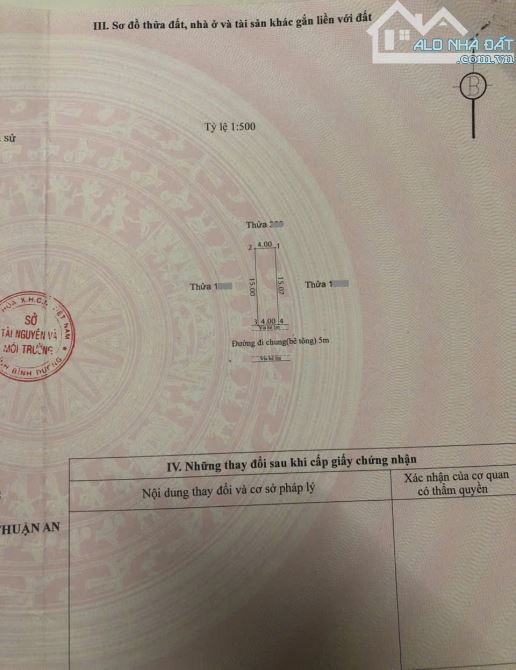 Bán nhà 1T2L 4x15.1m, hẻm ĐT.743 p.Bình Chuẩn kế chợ Phú Phong, đang thuê 7tr/th - 1