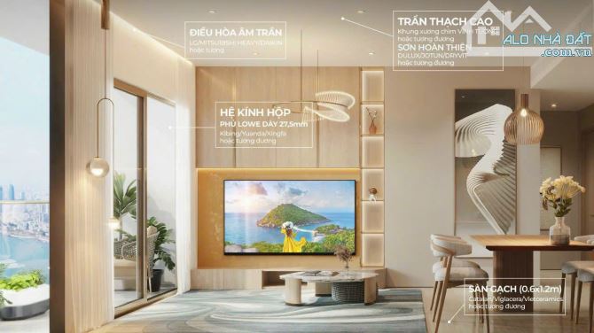 Chỉ 4.3 tỷ sở hữu căn hộ 2PN mặt sông Hàn +Vịnh Biển Đà Nẵng. Sổ hồng sở hữu lâu dài - 9