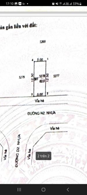 Đất khu tái định Đông Hoà C, Dĩ An, Bình Dương giáp QL 1K ngang 5m đường 10m - 2