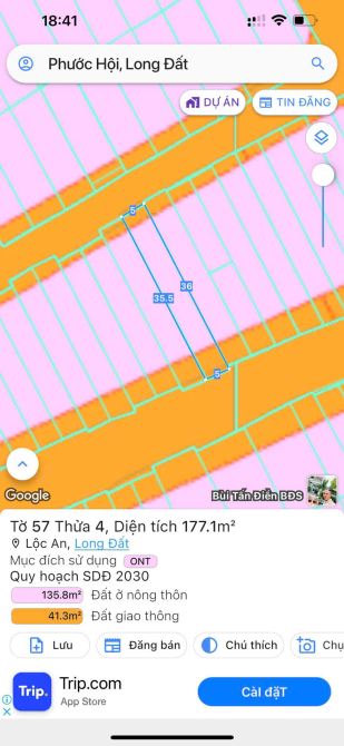 🏖️ BÁN 2 LÔ ĐẤT LIỀN KỀ – NGAY CHỢ LỘC AN – CÁCH BIỂN CHỈ 300M - 2