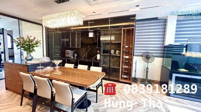 Toà văn phòng khu Tái định cư Ngọc Thuỵ, 8 tầng thang máy Full Nội thất, DT 65m2 - MT 5M - 2