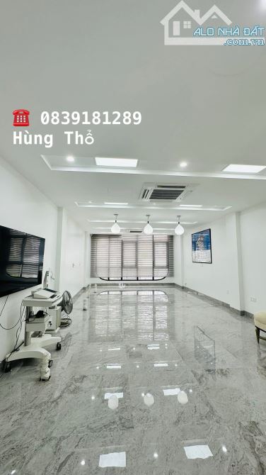 Toà văn phòng khu Tái định cư Ngọc Thuỵ, 8 tầng thang máy Full Nội thất, DT 65m2 - MT 5M - 3