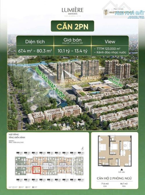 Cập Nhật Giá Lumiere Midtown Mịn ~ Max cùng chính sách cực tốt cho tòa CT7 - 3