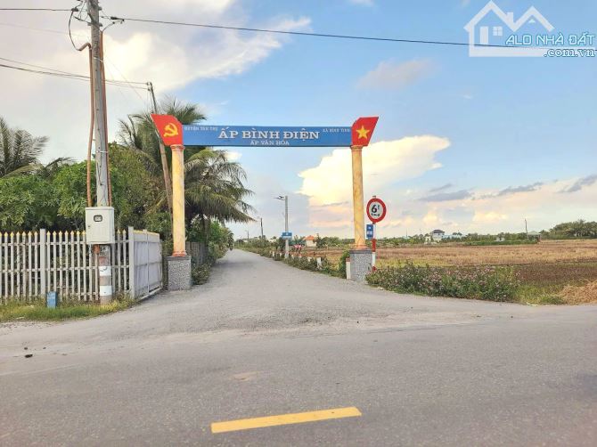 Hàng Vip, 235m2 đất thổ đường xe cont 833 Tân Trụ, chỉ 1.75 tỷ - 5