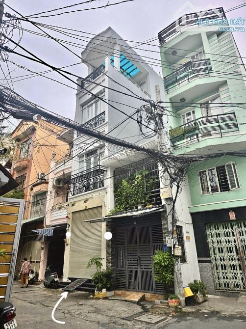 ✨ NHÀ 4 TẦNG MỚI 100% HẺM XE HƠI TRÁNH, 1 Trệt 2 Lầu & Sân thượng (gồm: 4PN, 3WC) - 6,8 TỶ - 8