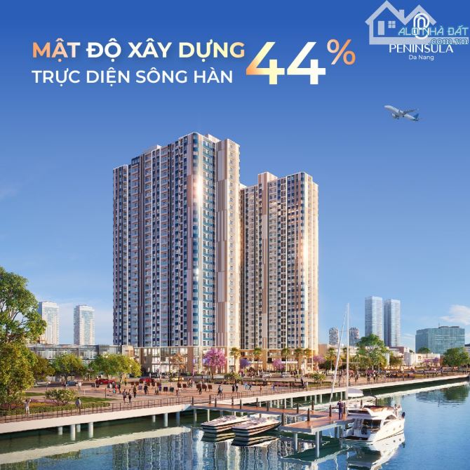 Hot! Quỹ căn hộ view trực diện sông Hàn Peninsula Đà Nẵng - Giá gốc từ CĐT. Chiết khấu 16% - 9