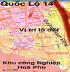 HÀNG HOT... 32x65m đường Bê Tông gần KCN Hoà Phú, giá 730tr.