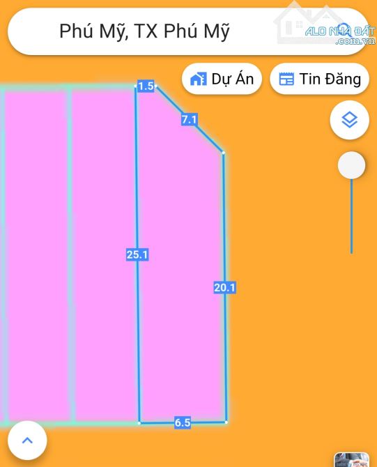 BÁN LÔ GÓC ĐẸP 7x25  KHU TĐC 44HA – PHÚ MỸ