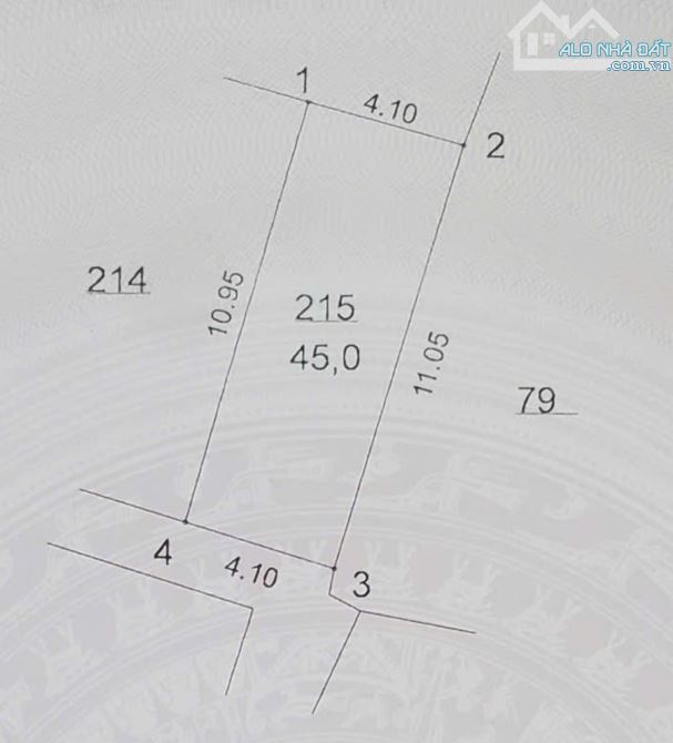 Bán đất Đại Cát, Liên Mạc, Bắc Từ Liêm. 45m2, mặt tiền 4.1m, giá 4.5 tỷ -vuông