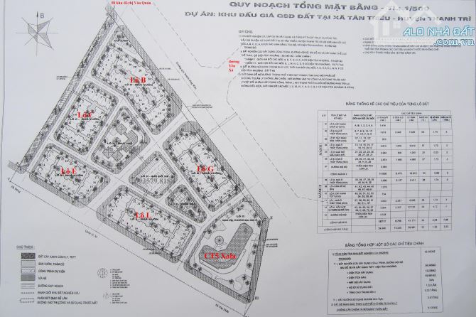 Cần bán lô đất khu phân lô đấu giá Tân Triều, Thanh Trì