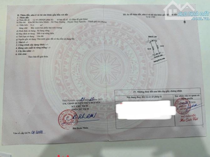 Lô đất 72,2m khu phân lô Bể Bơi Thuỷ Đường 2 oto tránh nhau có vỉa hè giá chỉ 3,3xx tỷ