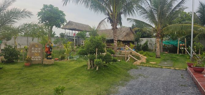 Bán nhà vườn, phù hợp xây khu nghỉ dưỡng Tỉnh Lộ 10, 3,4 tỷ, 370 m2, view đẹp 3 mặt sông
