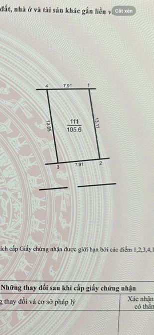 Chào bán 105,6m Ngọc Chi , Vĩnh Ngọc, Đông Anh, Hà Nội