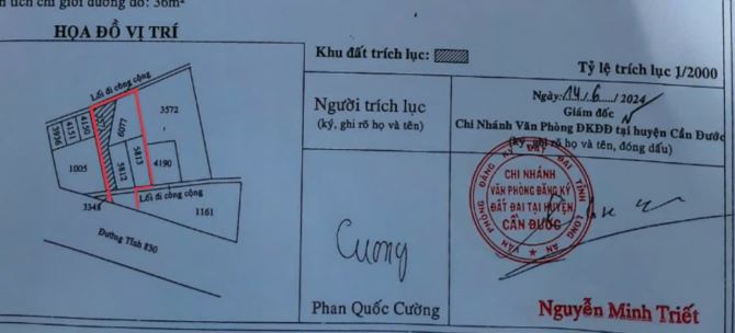 Bán 997m2 full thổ cư, góc ngã tư Tỉnh lộ 830 mới Long Sơn, Cần Đước. Giá rẻ 8.2 tỷ TL