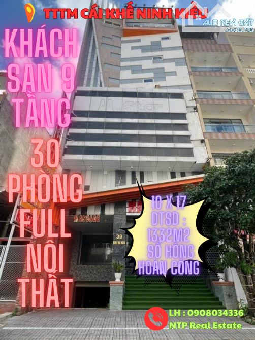 KHÁCH SẠN ĐƯỜNG TRẦN ĐẠI NGHĨA TTTP CẦN THƠ