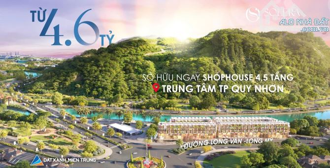 5 suất nội bộ Solera Quy Nhơn Ưu đãi trực tiếp từ chủ đầu tư, MT đường Long Vân - Long Mỹ