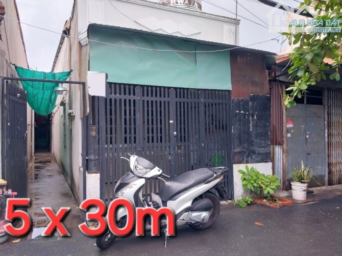 Nhà Xưởng đường TTN13, p TTN, Q12, dt 150m2 (5mx30m), Hẻm 6m, DÒNG TIỀN 11TR/TH - 8,9Tỷ