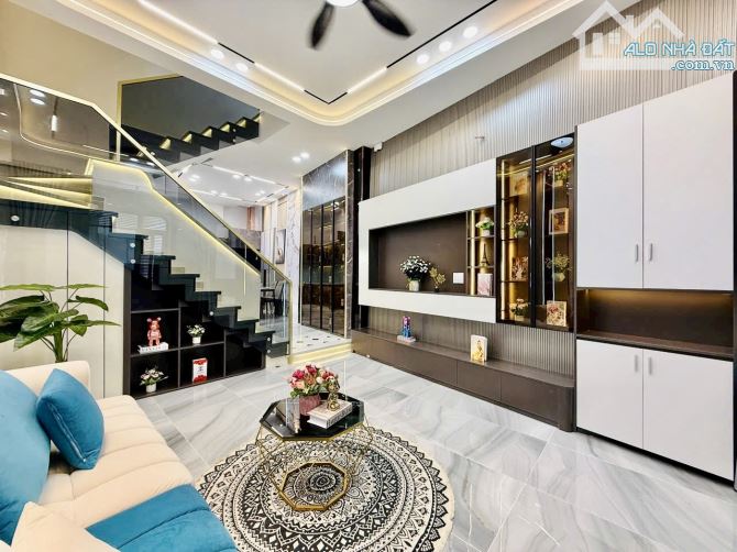 60m2, BÁN NHÀ 2 TẦNG MỚI, 3PN, LÊ VĂN THỌ, P16 GÒ VẤP, NHỈNH 5 TỶ - 1