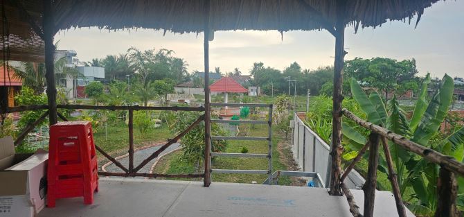 Bán nhà vườn, phù hợp xây khu nghỉ dưỡng Tỉnh Lộ 10, 3,4 tỷ, 370 m2, view đẹp 3 mặt sông - 1