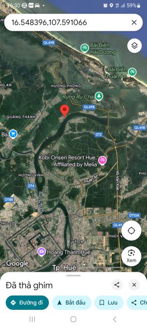 ĐẤT KIỆT Ô TÔ BỀ NGANG HƠN 7M PHƯỜNG HƯƠNG PHONG, TP HUẾ - 1