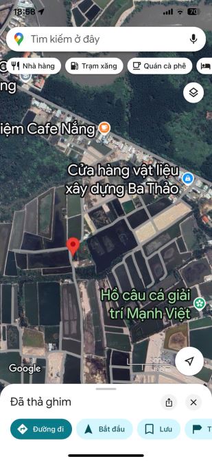 Cần bán siêu phẩm lô góc 2 mặt tiền đường tại xã an Thới đông cần giờ tphcm - 1