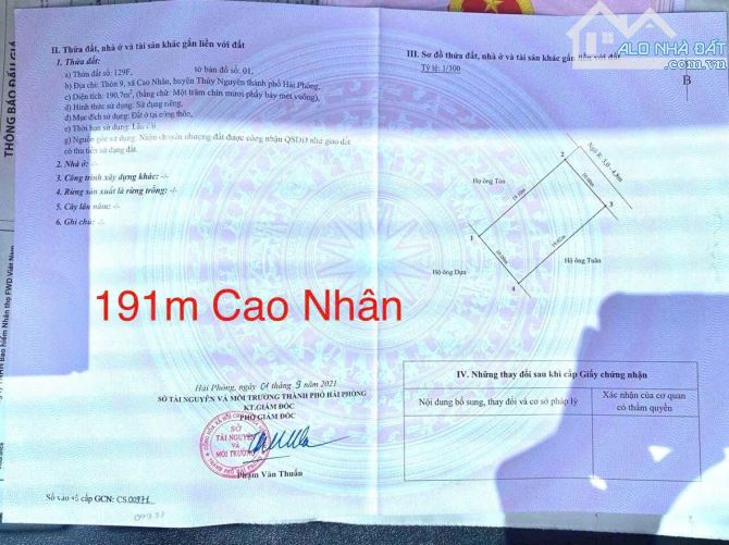 2 lô đất liền kề phường hoa động ngay gần dự án Doji - 2
