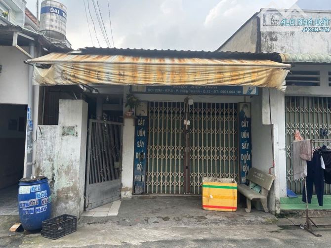 Nhà C4 đường HIỆP THÀNH 12, phường HIỆP THÀNH,Q12, dt 110m2 (4,7mx23,5m) 💵 5,950 Tỷ. - 2