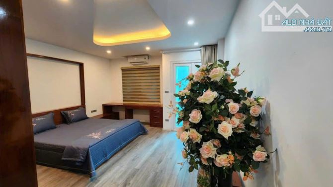Bán nhà Dương Khuê Nam Từ Liêm. Sổ vuông 65m, 5 tầng MT5m Giá 26 tỷ Ô tô tránh+Kdoanh - 3