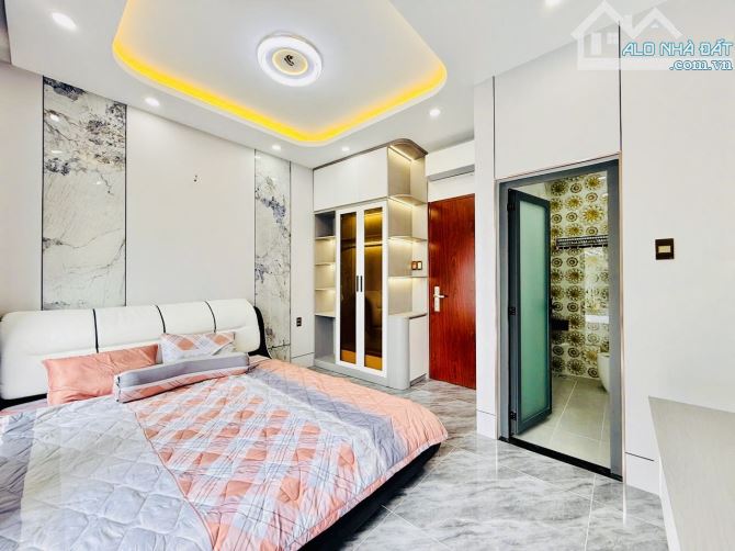 Bán nhà Lê Văn Thọ Gò Vấp, xe tải đậu cửa, 4 tầng mới xây, full nội thất, giá 7 tỷ 6 nhỉnh - 3