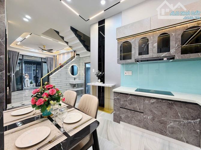 60m2, BÁN NHÀ 2 TẦNG MỚI, 3PN, LÊ VĂN THỌ, P16 GÒ VẤP, NHỈNH 5 TỶ - 4