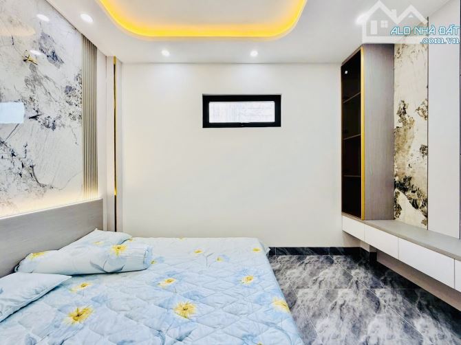 Bán nhà Lê Văn Thọ Gò Vấp, xe tải đậu cửa, 4 tầng mới xây, full nội thất, giá 7 tỷ 6 nhỉnh - 4