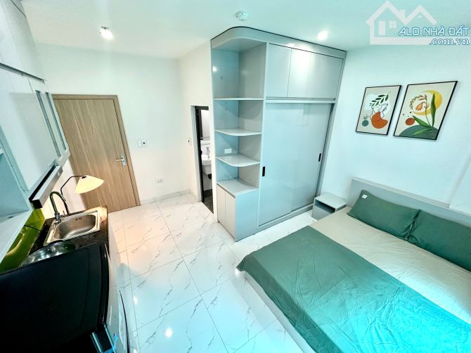 Cho Thuê CCMN Ngõ 401 Xuân Đỉnh 25m2 Studio Cửa Sổ Ban Công Thang Máy Ô Tô Đỗ Gần, Gần Chợ - 4