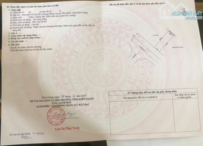 Bán đất nền trung tâm thành phố Phú Quốc pháp lý an toàn ( sổ hồng ) - 6