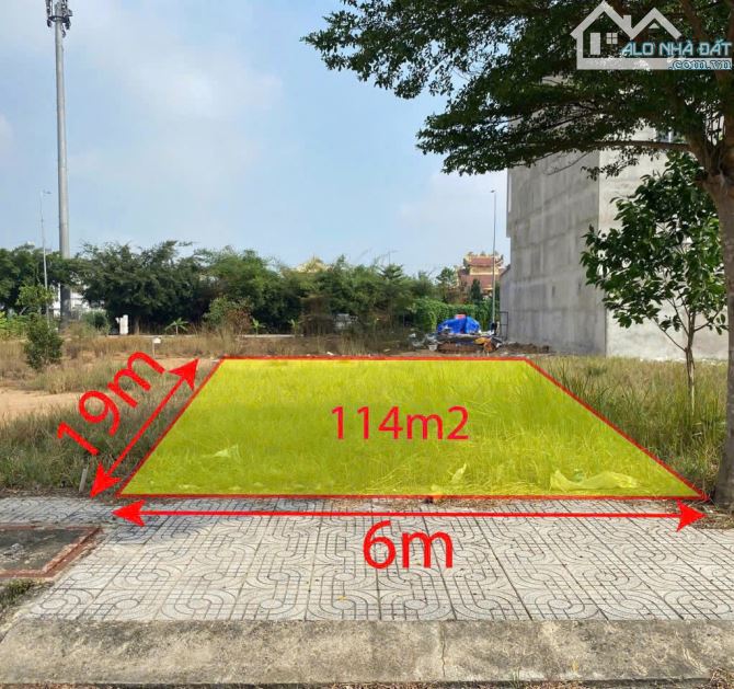 KDC Tên Lửa 2 - Bán lô mặt tiền (114m2) 6m x19m view sông An Hạ - Tỉnh Lộ 10