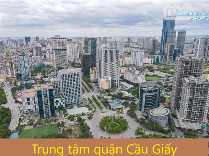 Bán đất TRUNG TÂM Cầu Giấy. Diện tích 53m² – Mặt Tiền 5m – Giá chỉ 11tỷ.