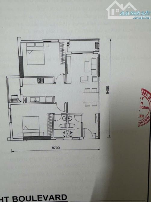 CHUNG CƯ HƯNG THỊNH BOULEVARD MONLIGHT – LÔ GÓC 81m2 - CỰC HIẾM – FULL NỘI THẤT CƠ BẢN – H