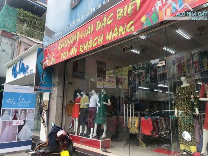 Cho thuê nhà mặt tiền đường Nguyễn oanh 5x25m nở hậu nhẹ khu kd đông