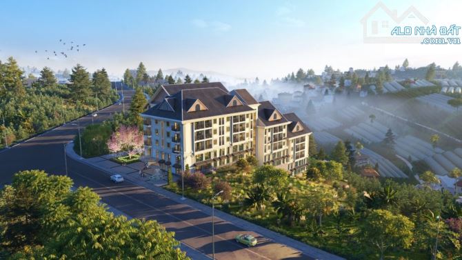 Cho thuê căn hộ home-hotel Sungarden F11 TP Dalat giá 10 triệu/tháng