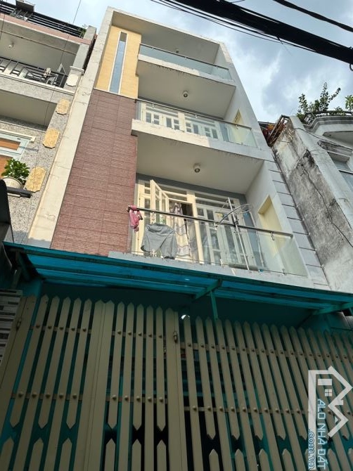 BÁN GẤP NHÀ 4 TẦNG, 4PN, HẺM XE HƠI ÂU DƯƠNG LÂN, QUẬN 8, 6,8 TỈ