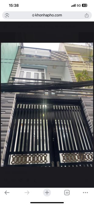 BÁN NHÀ TRUNG TÂM QUẬN 4, 38 M2, 3 TẦNG, ĐOÀN VĂN BƠ, CHỈ 4 TỶ