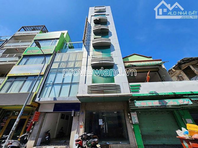 Bán toà nhà Quận 1, mặt tiền Đề Thám, 5x15m đất, 6 tầng, đang cho thuê