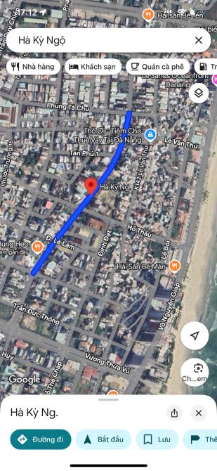 BÁN 2 LÔ ĐẤT - MT HÀ KỲ NGỘ - Q. SƠN TRÀ – 180M2 (MỖI LÔ 90M2) – 24 TỶ (SÁT VƯƠNG THỪ VŨ)