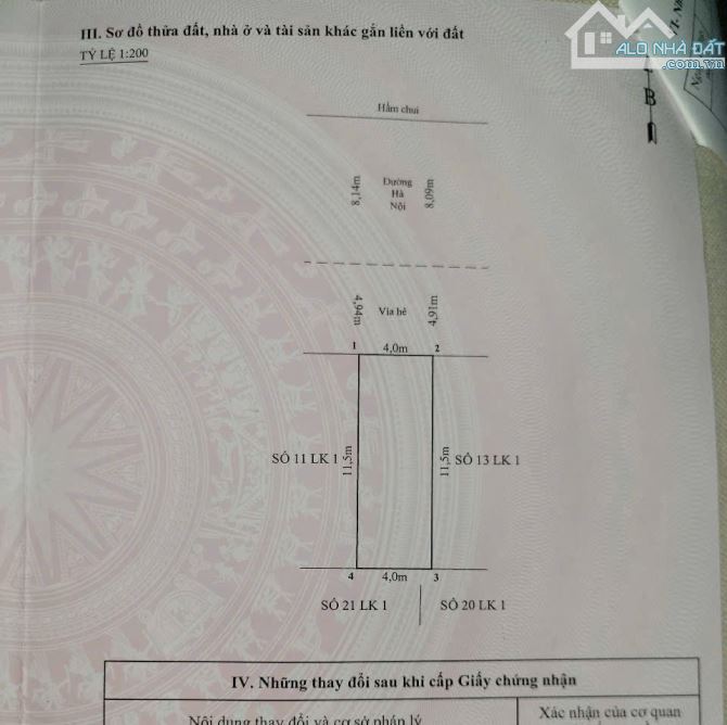 CẦN TIỀN, GIÁ NÀO CŨNG BÁN CHO KHÁCH THIỆN CHÍ! CẦN BÁN LÔ ĐẤT MẶT ĐƯỜNG BẠCH ĐĂNG