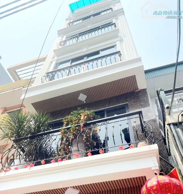 TƯ ĐÌNH, LONG BIÊN - NHÀ MỚI 7 TẦNG, THANG MÁY, Ô TÔ VÀO NHÀ, KINH DOANH ĐỈNH