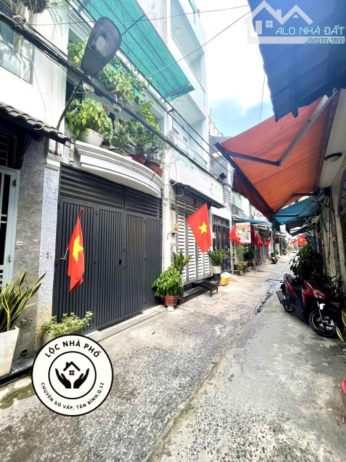 36m2, 🔥BÁN NHÀ 4 TẦNG, HẺM XE TẢI, PHAN HUY ÍCH, P15 TÂN BÌNH, NHỈNH 4 TỶ